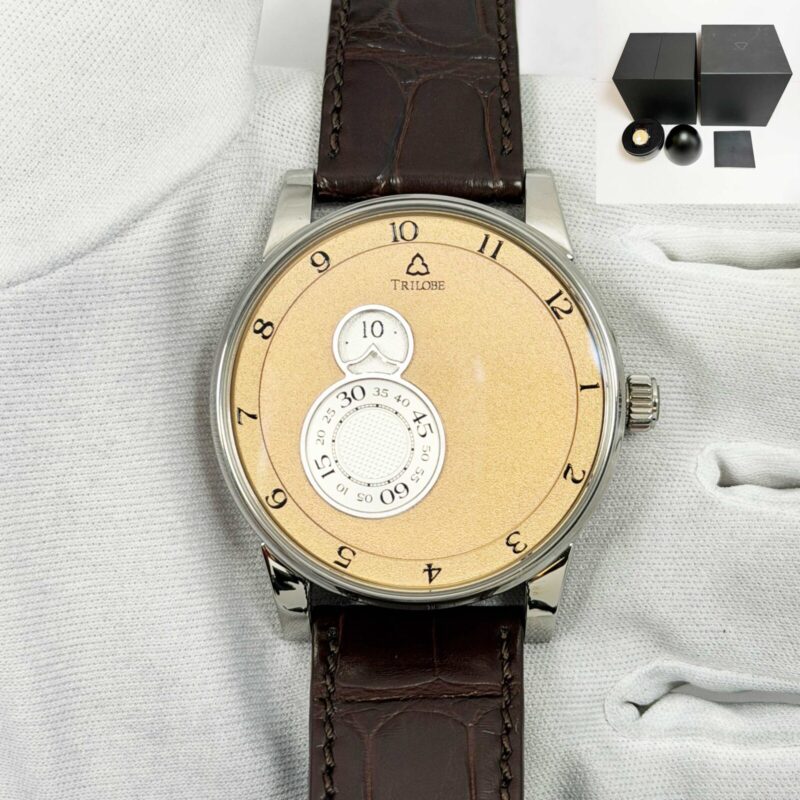 2025 Trilobe Nuit Fantastique Grained Dune NF06DG 38.5MM Sand Dial Titanium B/p