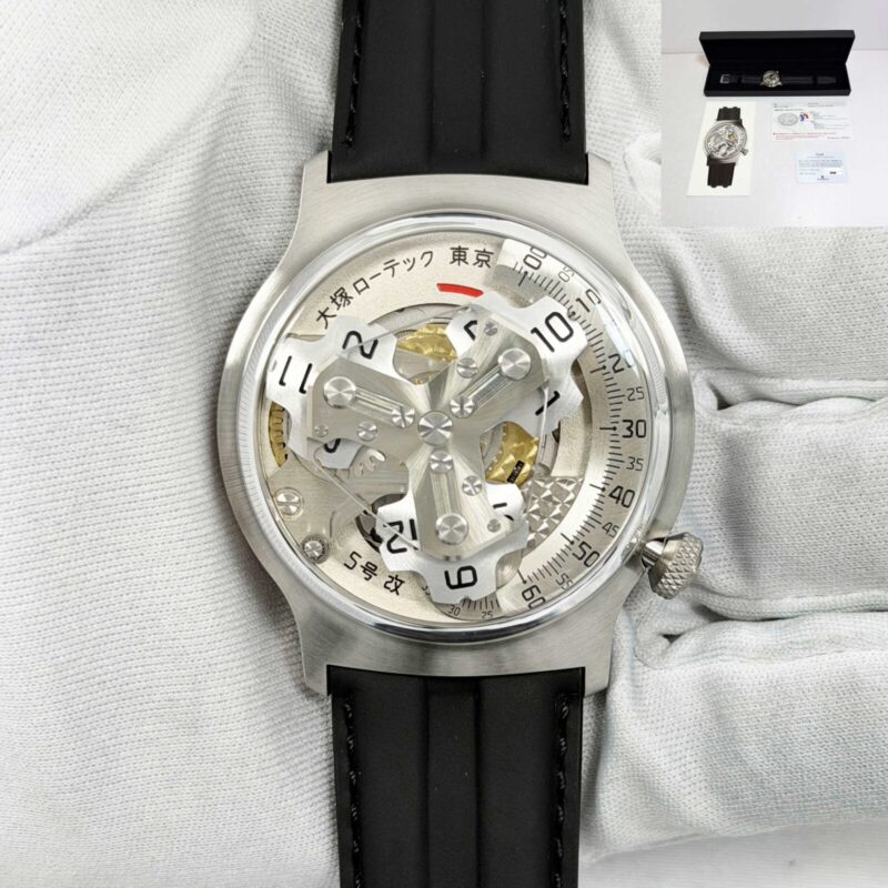 New 2026 Otsuka Lotec NO.5 Kai 40.5MM Silver Dial Stainless Steel Box Papers