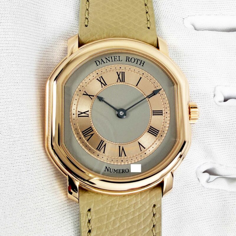 New Daniel Roth Extra Plat Rose Gold DBBD01A1 38MM Silver Dial Box Papers