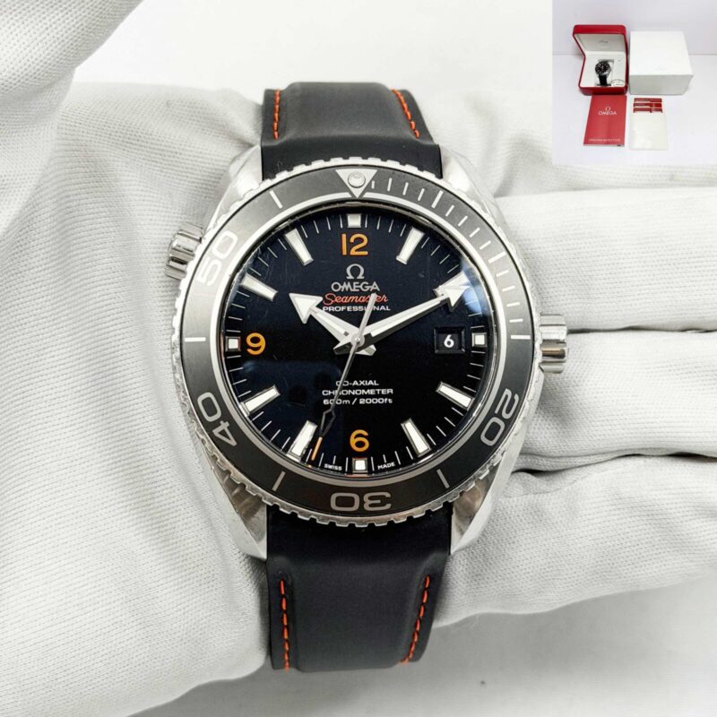 Omega Seamaster Planet Ocean 232.32.46.21.01.005 45.5MM Black Stainless Steel B/p