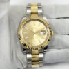 Rolex Datejust II 116333 41MM Champagne Dial Fluted Oyster Two-Tone Yellow Gold