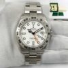 2020 Rolex Explorer II 216570 42MM White Polar Dial Stainless Steel Box Papers