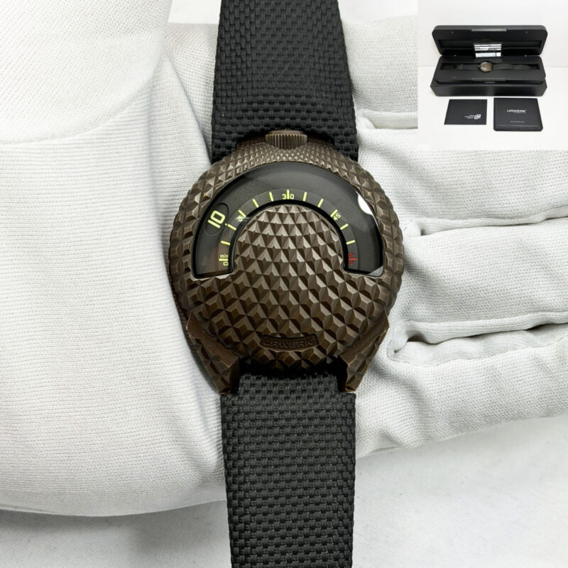 2025 Urwerk Ur-101 T-Rex Edition 41MM Bronze Limited To 100 Box Papers