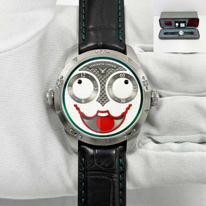 New 2026 Konstantin Chaykin Joker Classic 40MM White Dial Steel Box Papers
