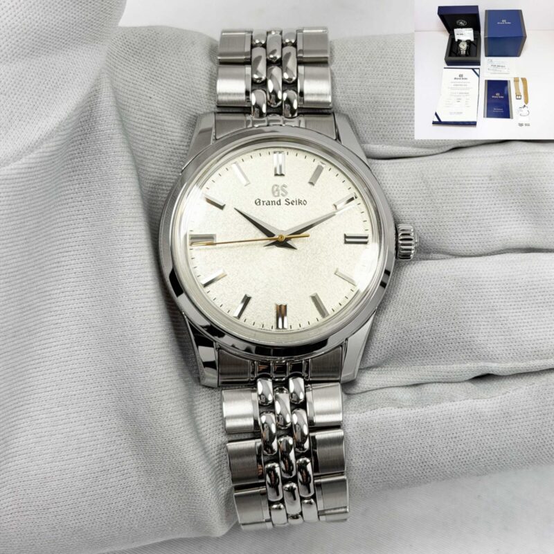 2023 Grand Seiko Elegance Collection SBGW281 37MM Champagne Dial Steel Box Paper