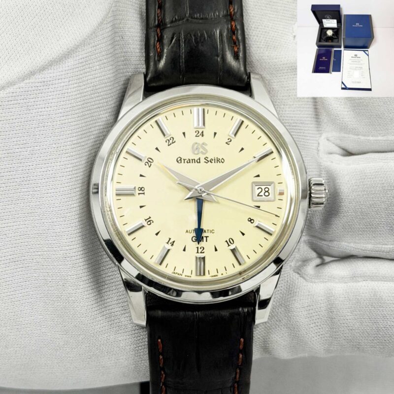 2023 Grand Seiko Elegance Collection SBGM221 39MM Ivory Stainless Steel B/p