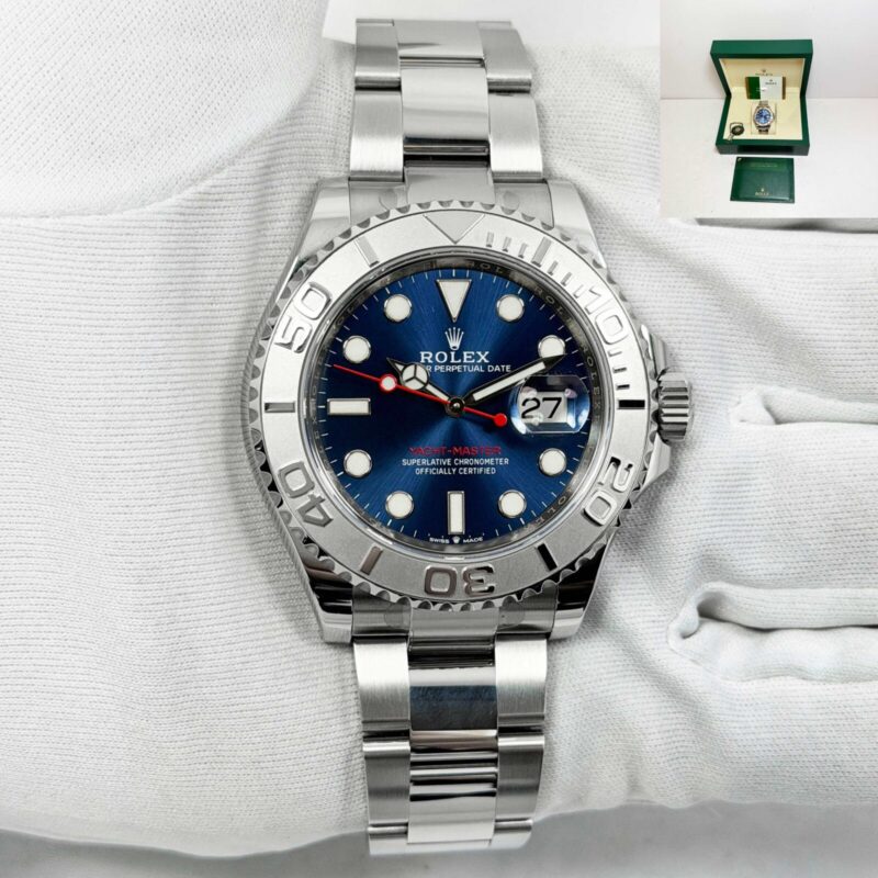 2020 Rolex Yacht-Master 126622 40MM Blue Dial Stainless Steel Box Paper