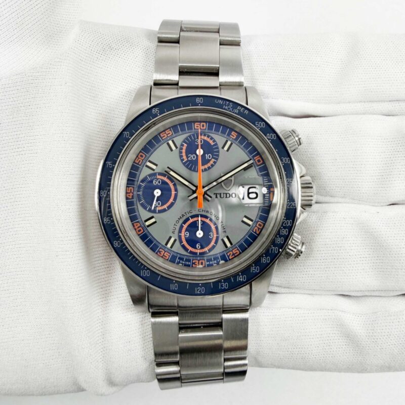 Tudor Big Block Monte Carlo 94200 40MM Grey Dial Stainless Steel