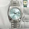 2025 Rolex Day-Date President 228236 40MM Platinum Ice Blue Dial Box Papers