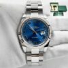 2025 Unpolished Rolex Datejust 126334 41MM Blue Roman Dial Steel Box Paper