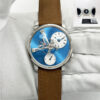 2024 Mb&f Legacy Machine LM101 40MM Blue Dial Steel Box Papers
