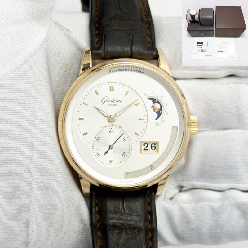 2025 Glashutte Original Panomaticcalendar 1-92-09-02-05-62 42MM Rg Box Papers