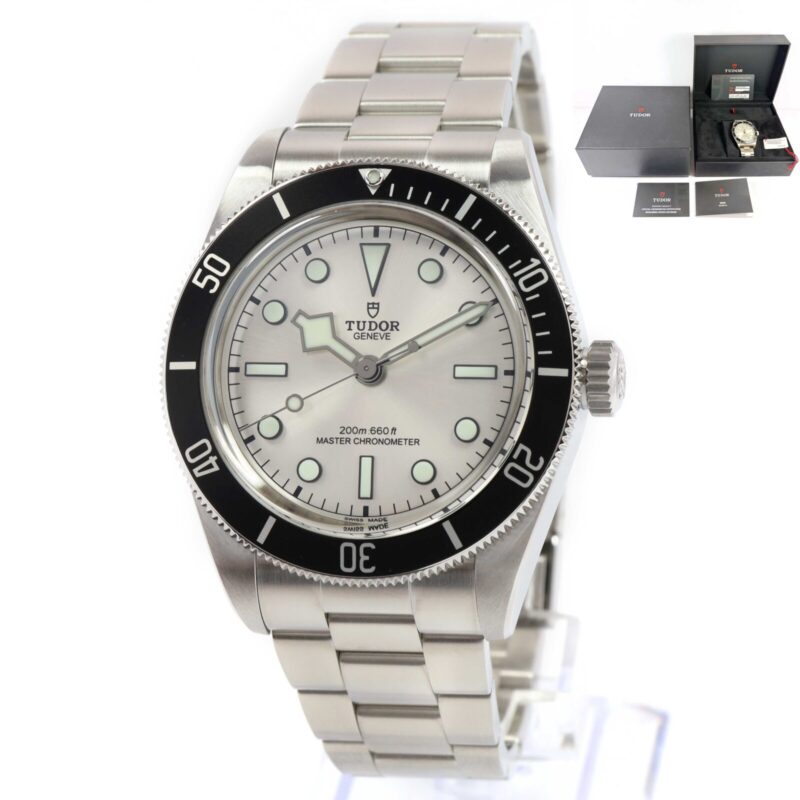 New 2025 Tudor Black Bay 68 M7943A1A0NU 43MM Silver Dial Box Papers
