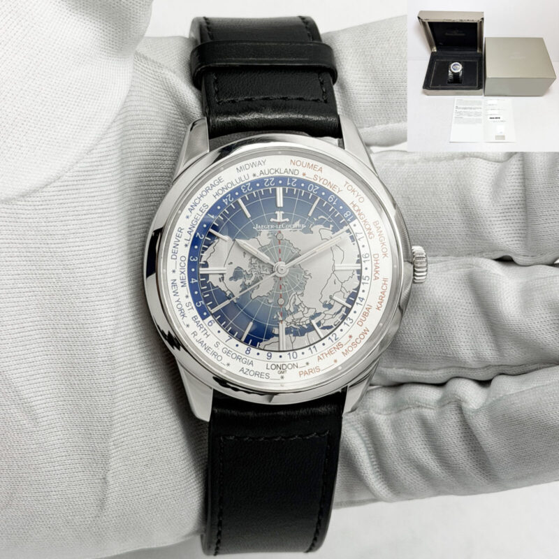 2016 Jaeger-Lecoultre Geophysic Universal Time Q8108420 41MM Blue Steel B/p