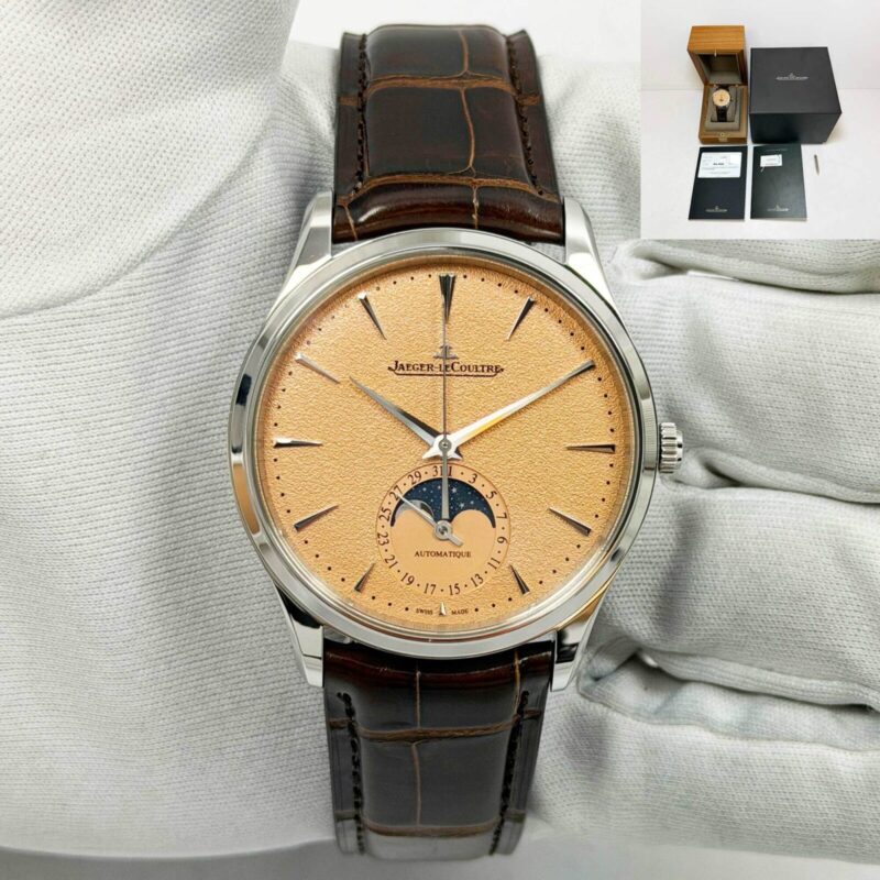 2025 Lnib Jaeger-Lecoultre Master Ultra Thin Moon Q1368460 39MM Copper Box Paper