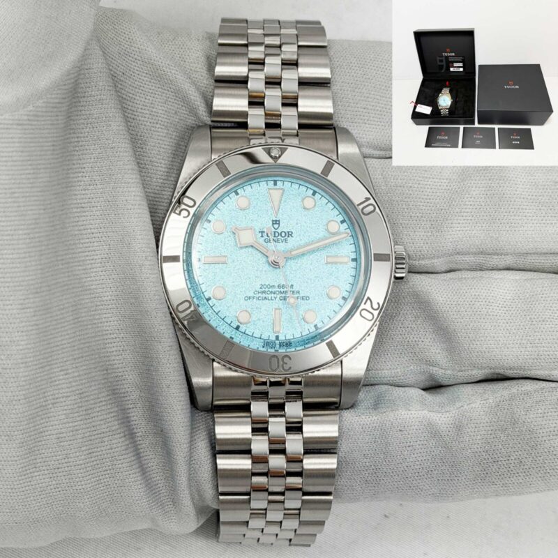 2026 Tudor Black Bay 54 M79000 37MM Lagoon Blue Stainless Steel Box Paper