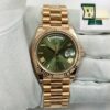 2019 Unpolished Rolex Day-Date President 228235 40MM Olive Dial 18K Rg Box Paper