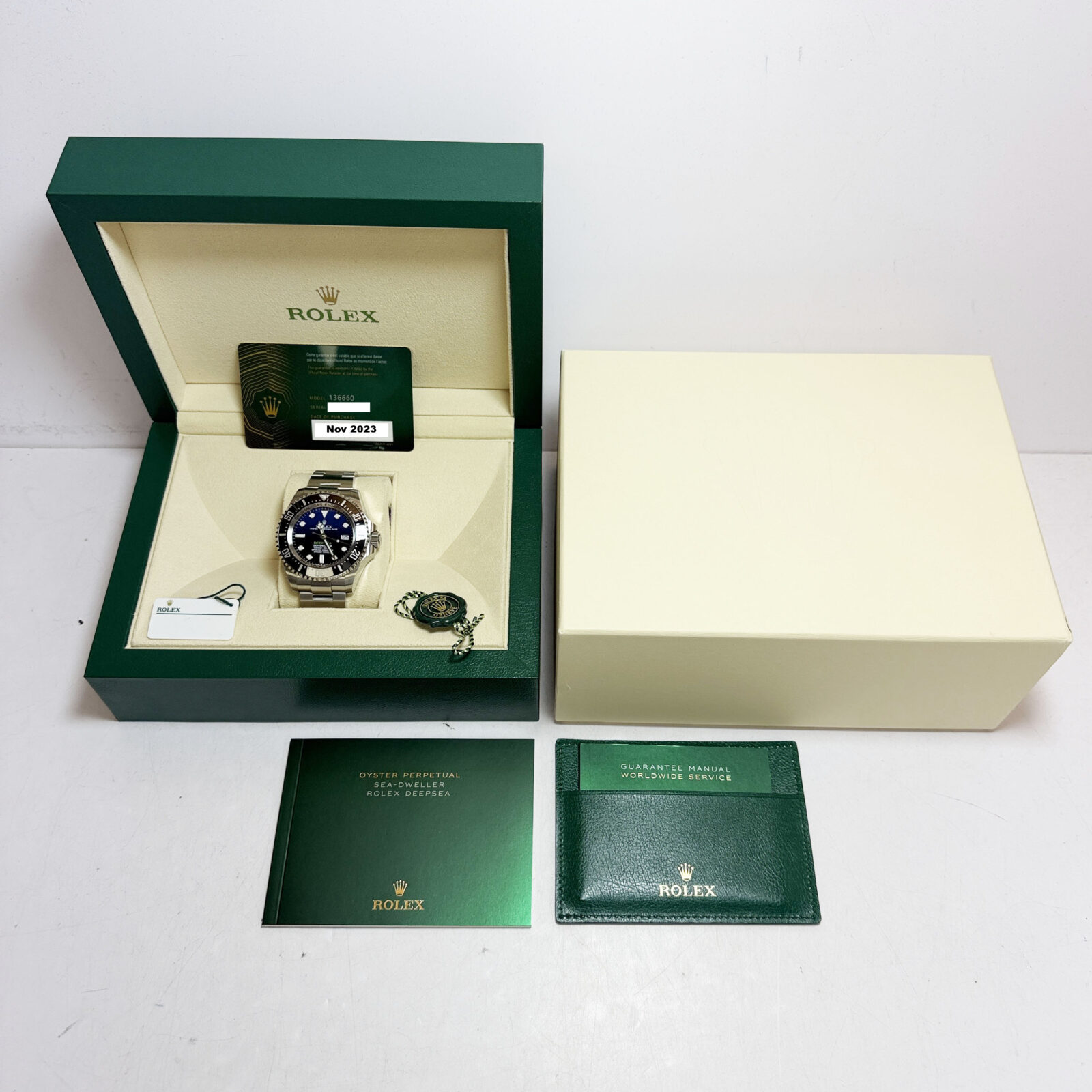 2023 Rolex Sea-Dweller Deepsea James Cameron 136660 44MM Blue