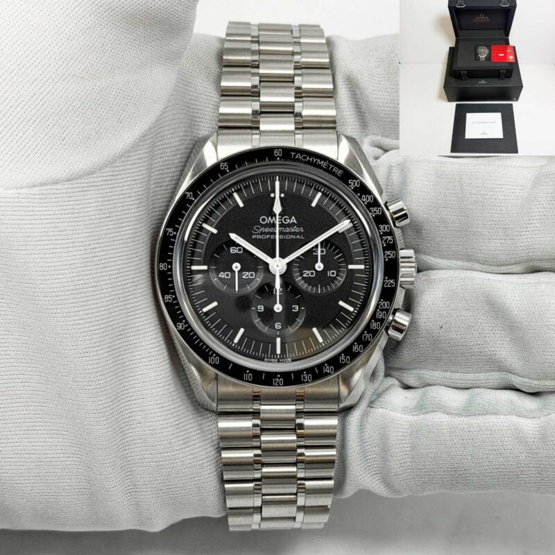 2025 Omega Speedmaster Sapphire Sandwich 310.30.42.50.01.002 42MM Box Papers