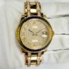 2020 Rolex Pearlmaster 86348SABLV 39MM Yg Diamond Pave Dial Sapphire Box Papers