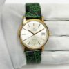 Omega Geneve 166.0163 35MM Silver Dial Steel Gold Plated