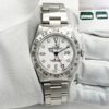 Rolex Explorer II Polar 16570 40MM White Steel 2019 Service Cards