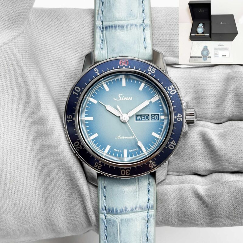 New 2026 Sinn Commemorative Edition Pilot 104.0163-104 41MM Blue Dial Steel B/p