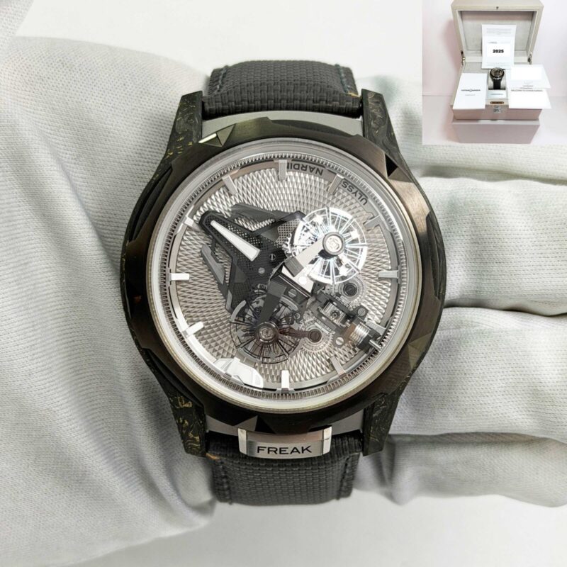 2025 Ulysse Nardin Freak S Nomad 2513-500LE-4A-Gui 45MM Silver Dial Titanium B/p