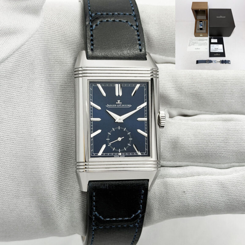 2025 Jaeger-Lecoultre Reverso Duoface Tribute Q3988482 47X28MM Blue Steel B/p