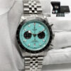 Mint Unpolished 2026 Tudor Black Bay Chrono 79360N 41MM Flamingo Blue Steel B/p