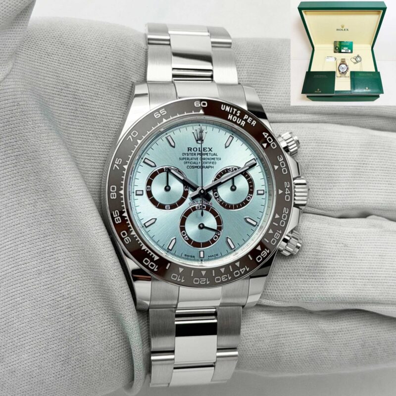 New 2026 Rolex Daytona 126506 40MM Blue Dial Platinum Box Paper