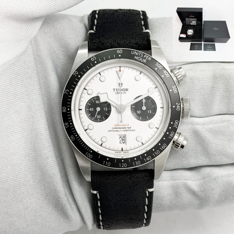 2026 Tudor Black Bay Chrono Panda 79360N 41MM White Dial Box Paper