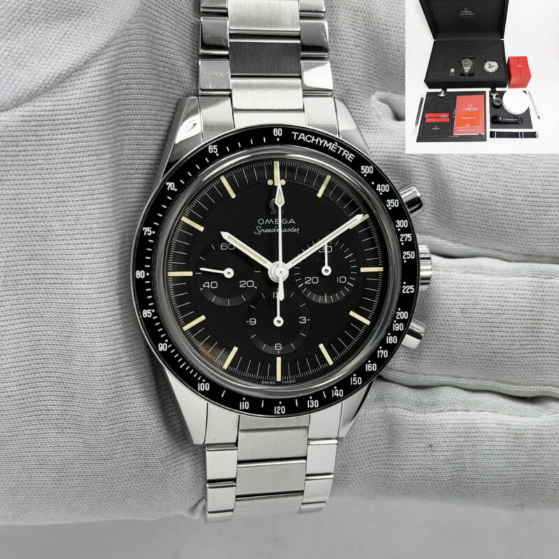 Omega Speedmaster Moonwatch Calibre 321 Ed White Edition 311.30.40.30.01.001 Box Papers