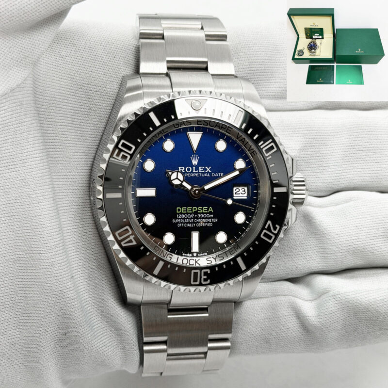 2025 Rolex Sea-Dweller Deepsea James Cameron 136660 44MM Blue Box Papers