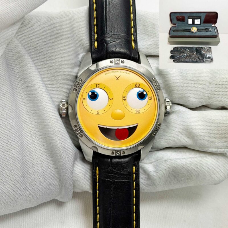 New 2026 Konstantin Chaykin Ristmons Kolobok 2 40MM Yellow Dial Steel B/p