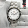 New 2025 Omega Speedmaster Moonwatch 310.30.42.50.04.001 42MM White Steel B/p
