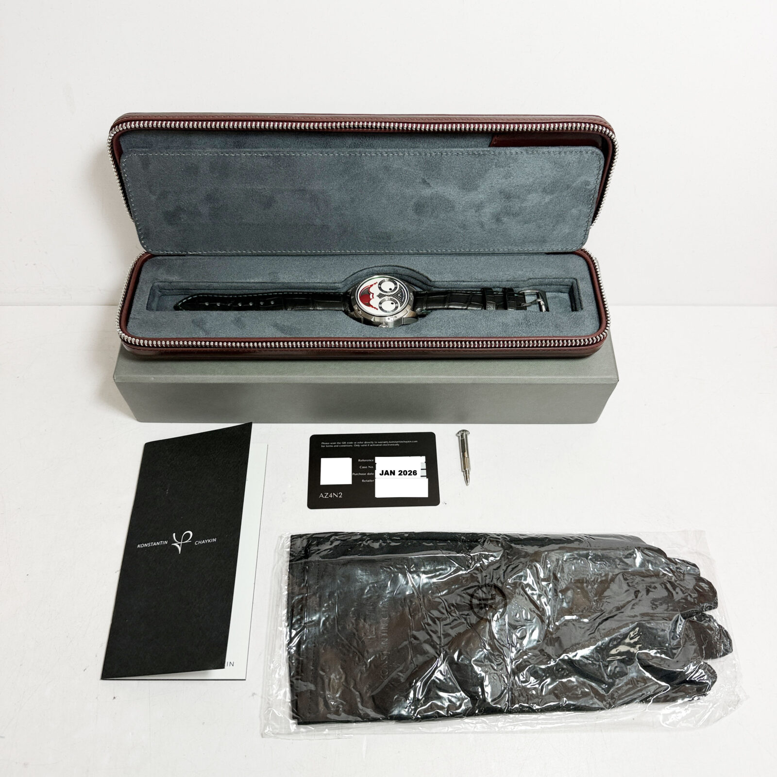 Lnib 2026 Konstantin Chaykin Joker Classic 40MM White Steel Box Paper