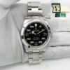 2018 Rolex Air King 116900 40MM Black Dial Smooth Oyster Steel Box Paper