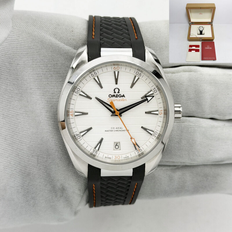 Omega Seamaster Aqua Terra 150M 220.12.41.21.02.001 41MM White Steel Box