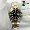 Unpolished 1996 Rolex GMT-Master II 16713 40MM Black Two-Tone Yellow Gold B/p