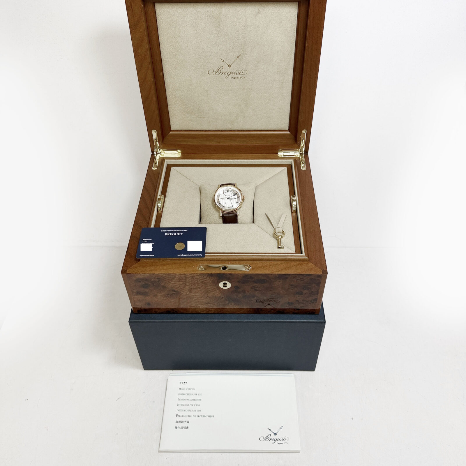Unworn 2026 Breguet Classique Chronograph 7727BR 41MM Silver Dial