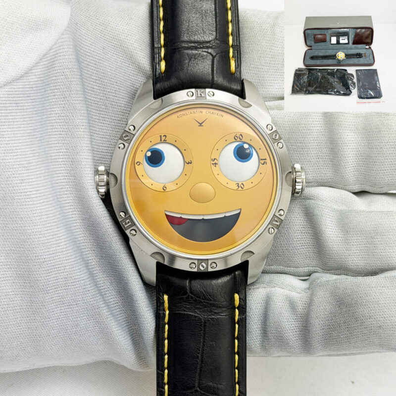 New 2026 Konstantin Chaykin Ristmons Kolobok 2 40MM Yellow Dial Steel B/p