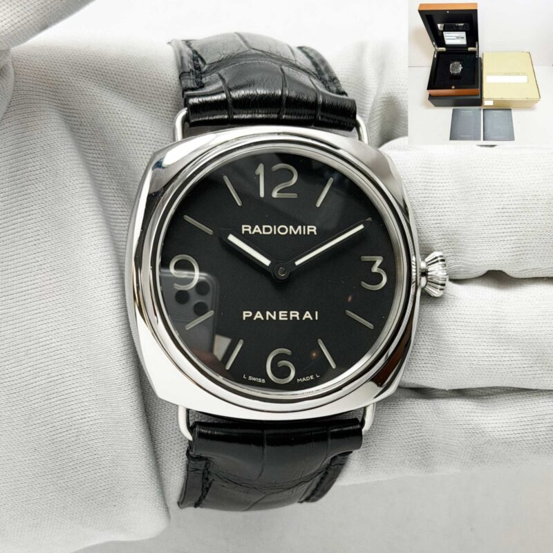 2008 Panerai Radiomir PAM00210 45MM Black Dial Steel Box Paper