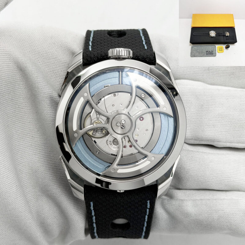 M.a.d. Editions Mb&f M.A.D.1S Ice Blue 42MM Steel Box Paper