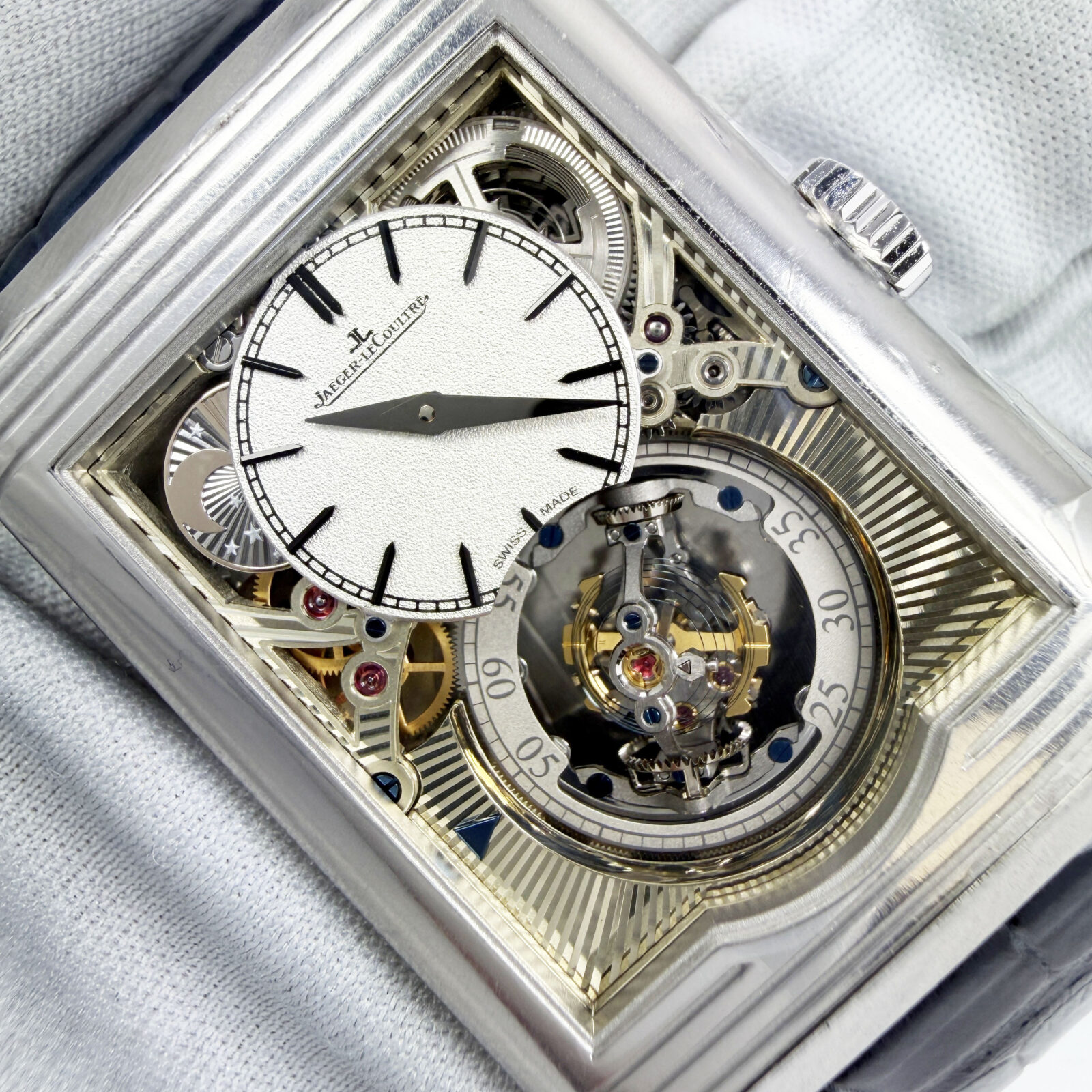 サミットインターナショナル ユリコスリム New Jaeger-Lecoultre Reverso Tribute Gyrotourbillon 217.6.H9