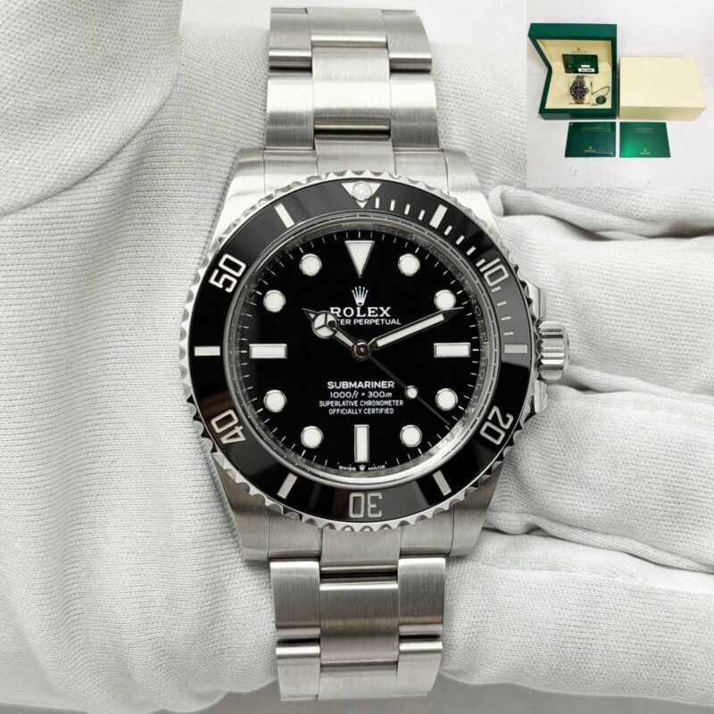 2020 Rolex Submariner No Date 124060 41MM Black Dial Steel Box Paper