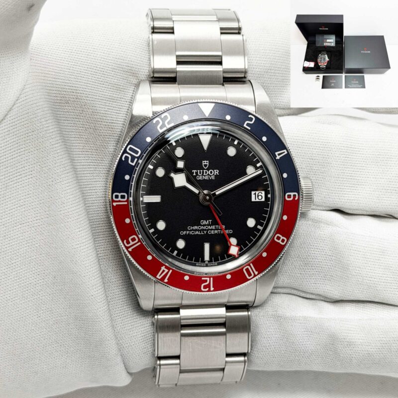 2026 Tudor Black Bay GMT Pepsi 79830RB 41MM Black Dial Box Paper