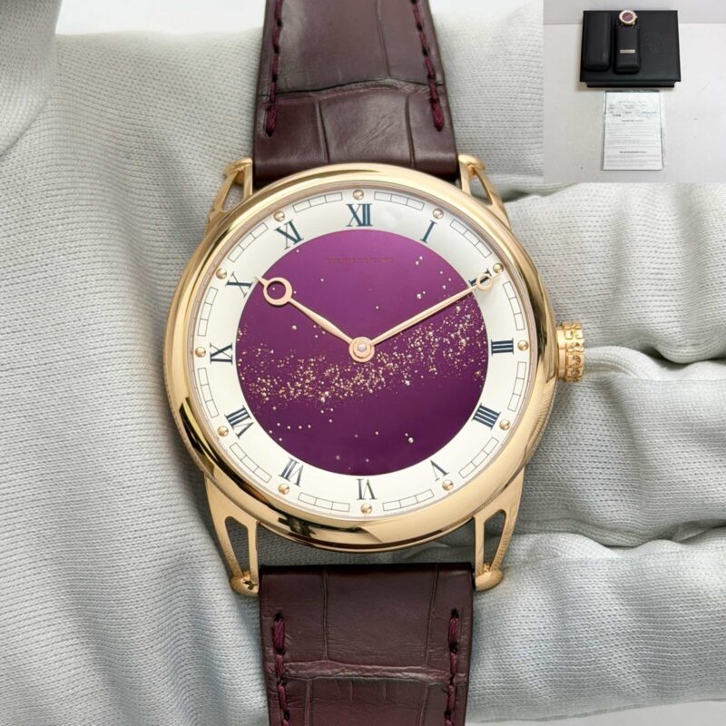 New 2026 De Bethune Starry Varius DB25VXSRV2 40.6MM Burgundy 18K Rg Box Paper