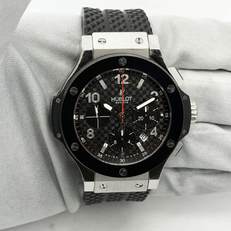 Hublot Big Bang Chronograph 301.SB.131.RX 44MM Black Dial Steel