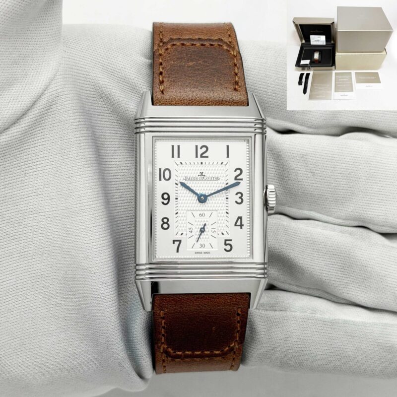2020 Jaeger-Lecoultre Reverso Classic Monoface Q3858522 45X27MM Silver Steel B/p
